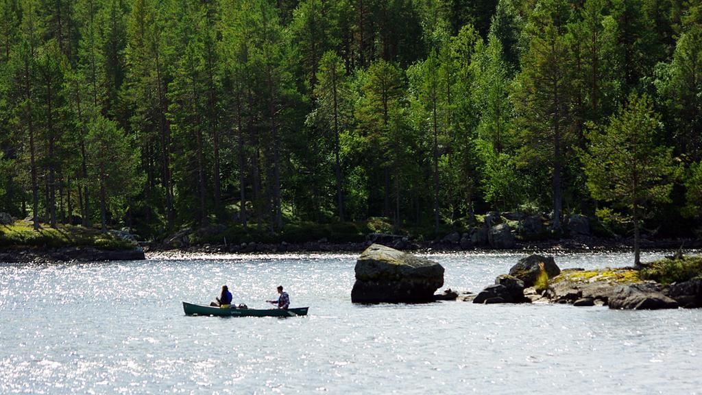 Lits Camping, Stugby Och Kanot Экстерьер фото